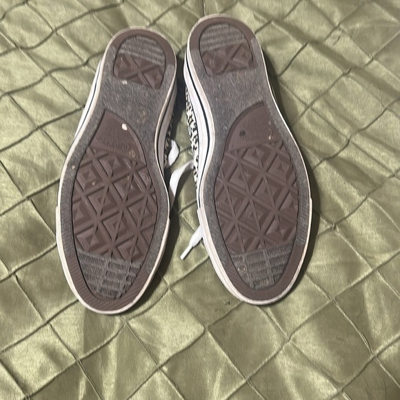 Converse Leopard Print Canvas Sneakers - Picture 3 of 4